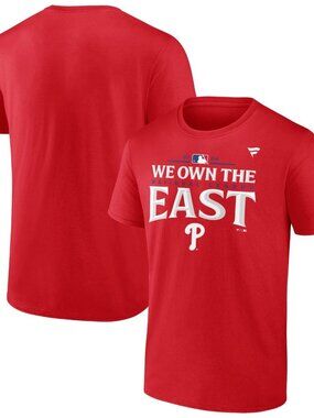 NWT Philadelphia Phillies 2024 NL East Champions T-Shirt Men's Size M
